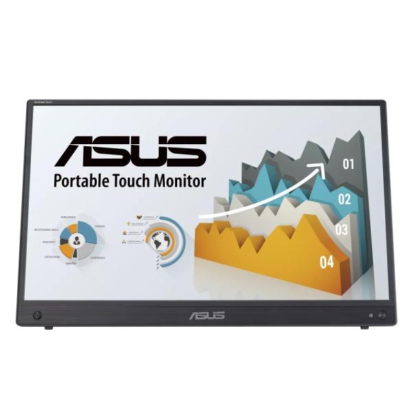 ASUS ZenScreen/ Touch MB16AMTR/ 15, 6"/ IPS/ FHD/ 60Hz/ 5ms/ Gray/ 3R