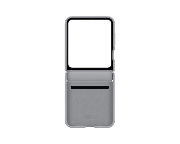Samsung Ochranný kryt z vegánskej kože pre Flip 6 Gray