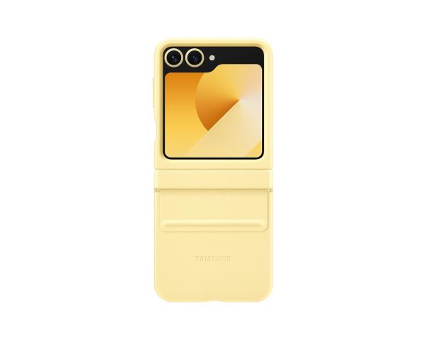 Samsung Ochranný kryt z vegánskej kože pre Flip 6 Yellow 