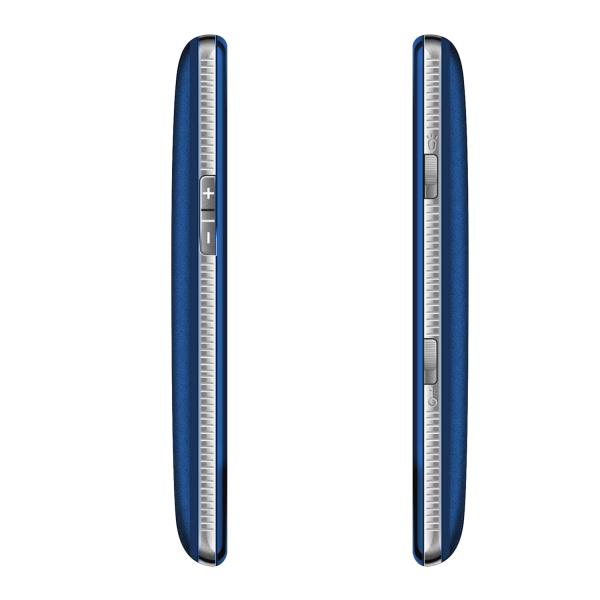 EVOLVEO EasyPhone XR, mobilný telefón pre seniorov s nabíjacím stojanom, modrá 