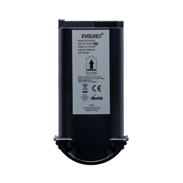 EVOLVEO DoorPhone W7, náhradná batéria pre vonkajší zvonček5000mAh/ 3, 7V