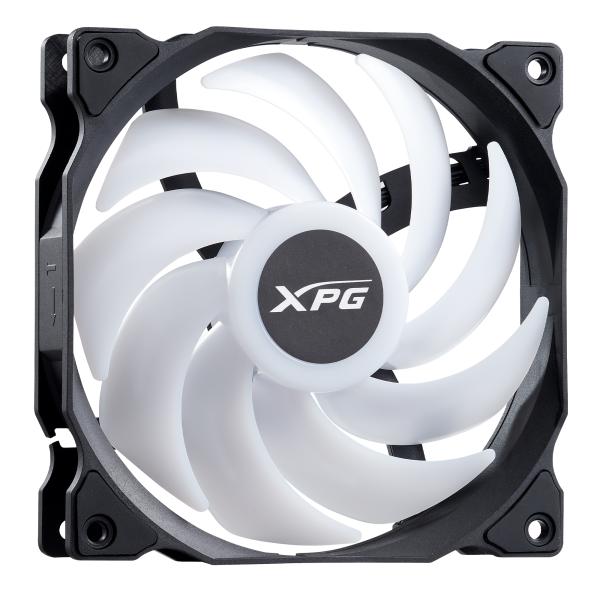 Adata XPG Vento 120mm fan ARGB čierny PWM 