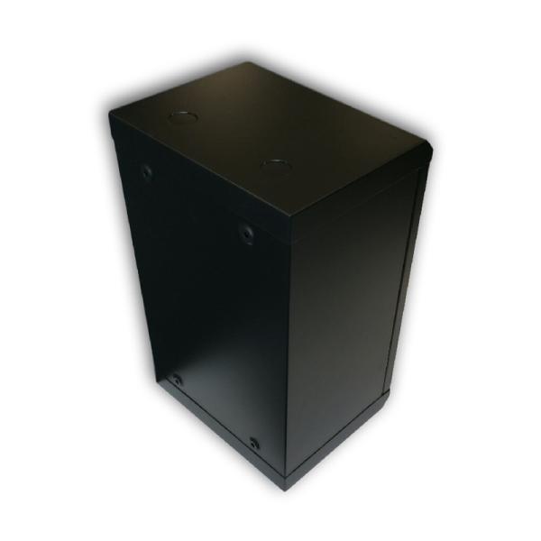 10" rack jednodielny 9U/ 280 DATACOM čierny Skl.dv. 