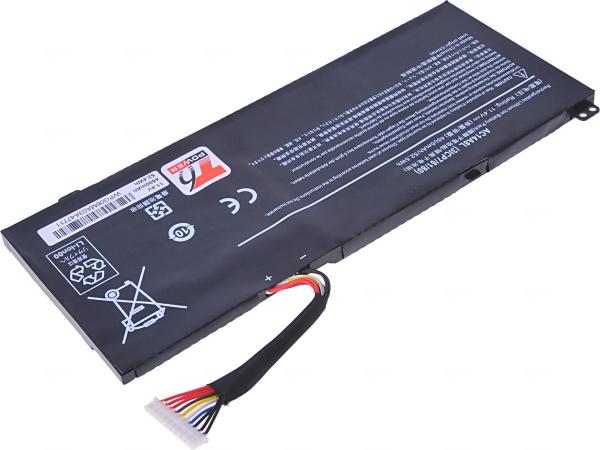 Batéria T6 Power pre Acer Aspire Nitro VN7-571, VN7-572, VN7-591, 4600mAh, 52Wh, 3cell, Li-pol 