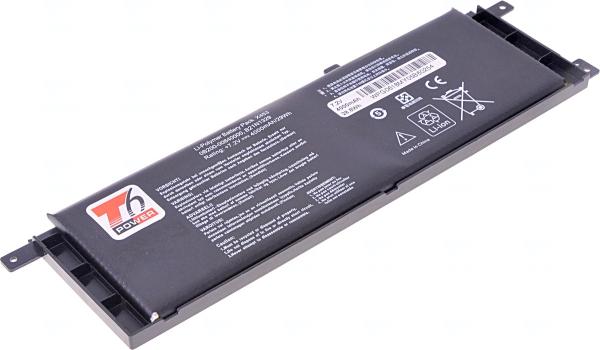 Batéria T6 Power pre Asus X553MA, F453MA, F553MA, A453MA, A553MA, 4000mAh, 30Wh, 2cell, Li-pol