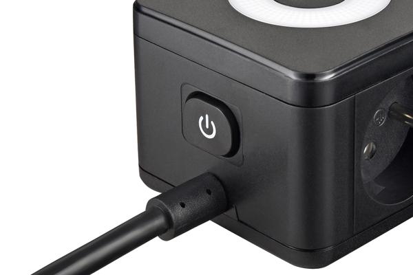 Sieťový adaptér VIKING YC23L, čierna 