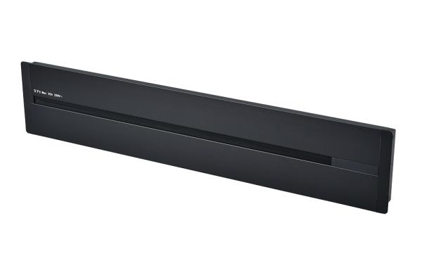 Zásuvková lišta - zápustná Viking LZ60B/ 230V, 50Hz/ 60cm dĺžka/ čierna/ až 7 modulov/ IP20/ hliník/ zápustná 