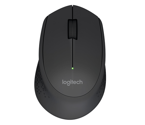 Logitech M280/ Ergonomická/ Optická/ Pre pravákov/ 1 000 DPI/ Bezdrôtová USB/ Čierna 