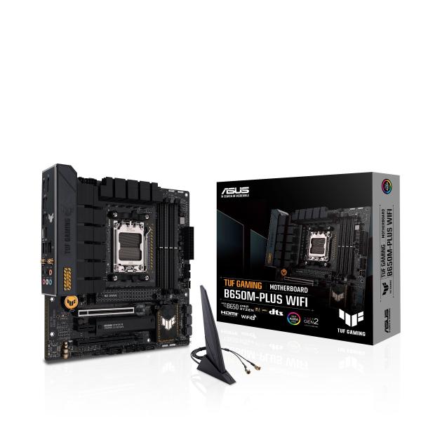 ASUS TUF GAMING B650-PLUS WIFI/ AM5/ mATX 