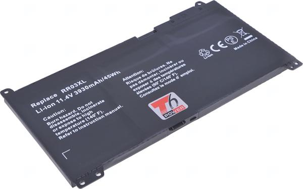 Baterie T6 Power HP ProBook 430 G4/ G5, 440 G4/ G5, 450 G4/ G5, 470 G4/ G5, 3930mAh, 45Wh, 3cell, Li-pol 