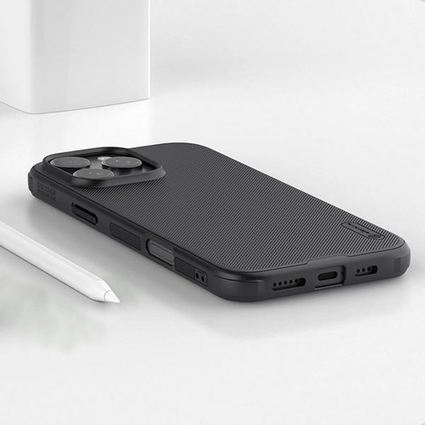 Nillkin Super Frosted PRO Magnetic Zadný Kryt pre Apple iPhone 16 Pro Max Black 