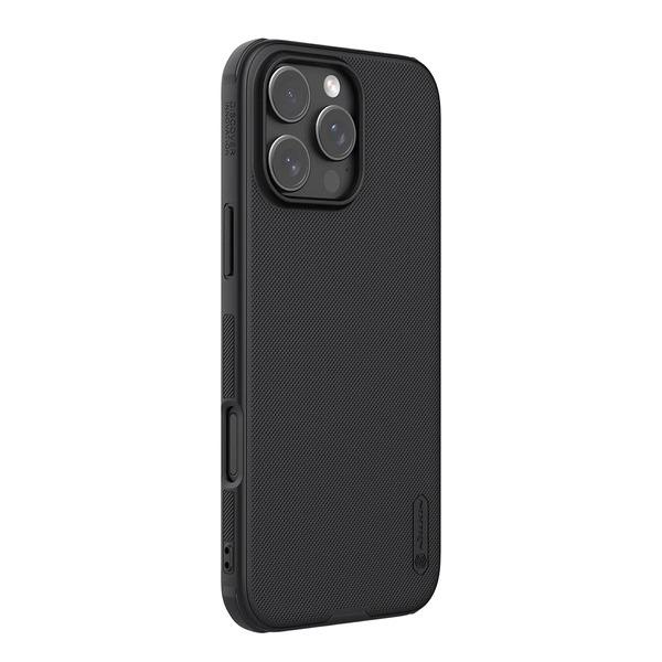 Nillkin Super Frosted PRO Magnetic Zadný Kryt pre Apple iPhone 16 Pro Max Black 
