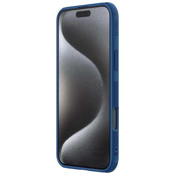 Nillkin Super Frosted PRO Magnetic Zadný Kryt pre Apple iPhone 16 Pro Max Blue 