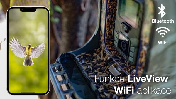 EVOLVEO StrongVision BirdFeeder - Chytré krmítko pre vtáky s kamerou a solárnym panelom 
