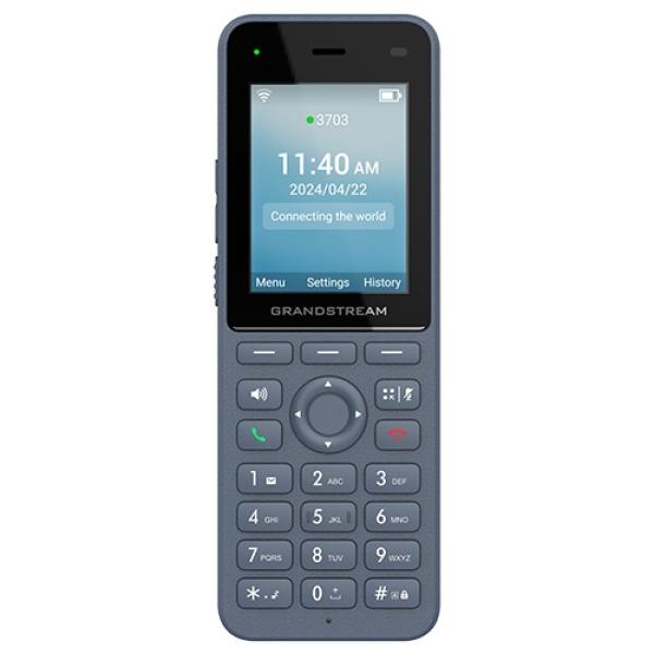 Grandstream WP826 SIP WiFi telefón, 2, 4" bar. displ., 3 SIP úč., BT, USB-C 