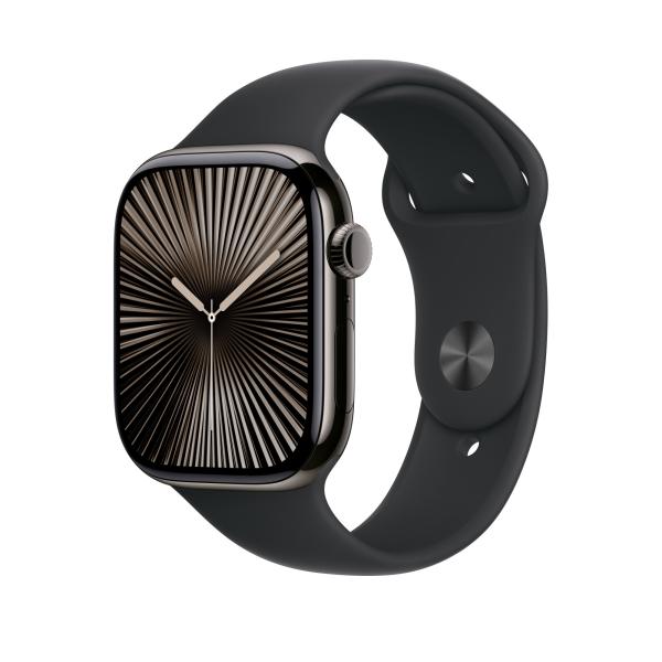 Watch Acc/ 46/ Black Sport Band - S/ M 