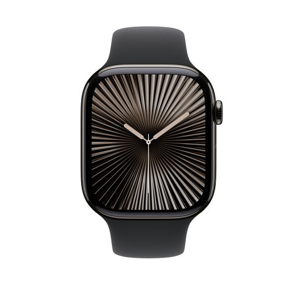Watch Acc/ 46/ Black Sport Band - S/ M 