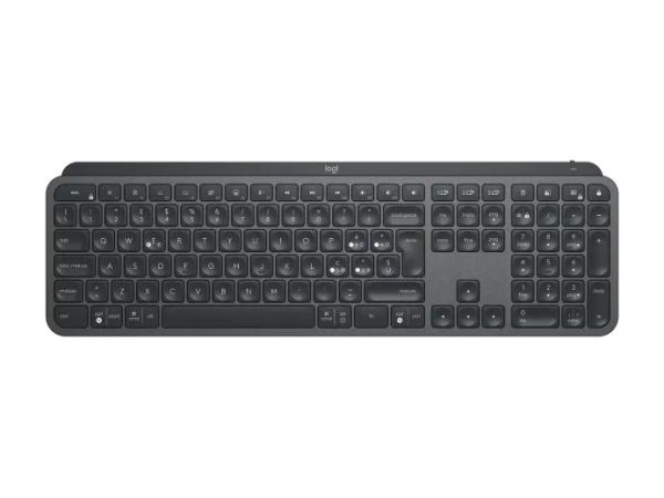 Logitech MX Keys for Business/ Bezdrôtová USB/ US layout/ Čierna