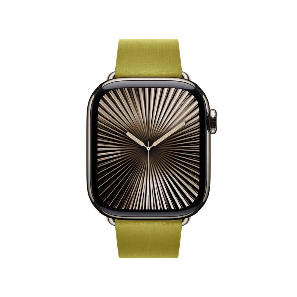 Watch Acc/ 42/ Chartreuse Modern Buckle - Small 