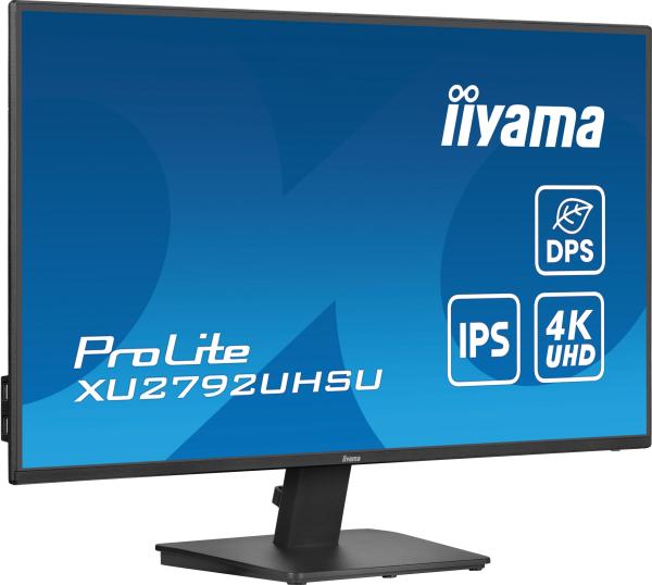 iiyama ProLite/ XU2792UHSU-B6/ 27"/ IPS/ 4K UHD/ 60Hz/ 4ms/ Black/ 3R 