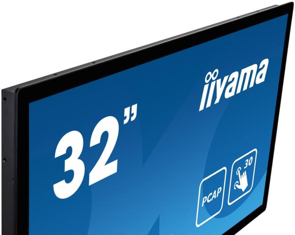 Iiyama ProLite TF3215MC-B2AG, 24/7, 80cm (31,5&quot;&quot;), Projected Capacitive, Full HD, kit (USB), black 