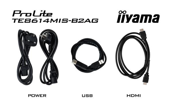 86" iiyama TE8614MIS-B2AG:VA, 4K, 50P, EDLA, Android 