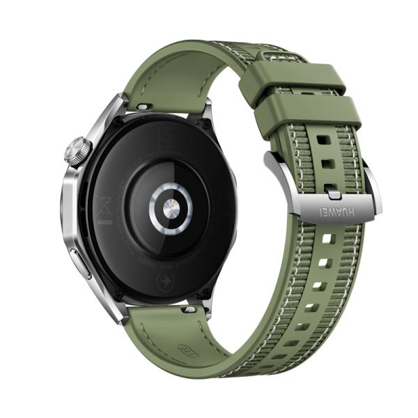 Huawei Watch GT 4/ 46mm/ Silver/ Elegant Band/ Green 