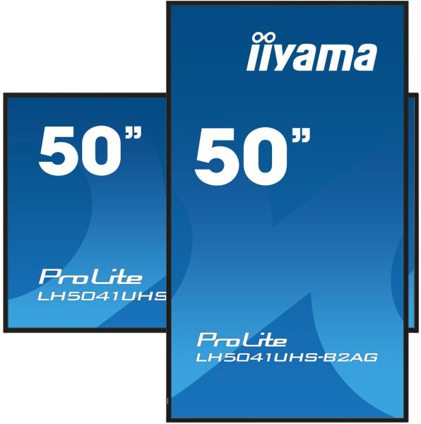 50" iiyama LH5041UHS-B2AG:VA, 4K UHD, 3xHDMI 