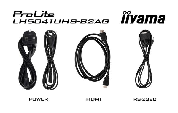 50" iiyama LH5041UHS-B2AG:VA, 4K UHD, 3xHDMI 