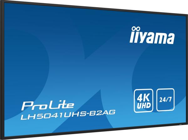 50" iiyama LH5041UHS-B2AG:VA, 4K UHD, 3xHDMI 