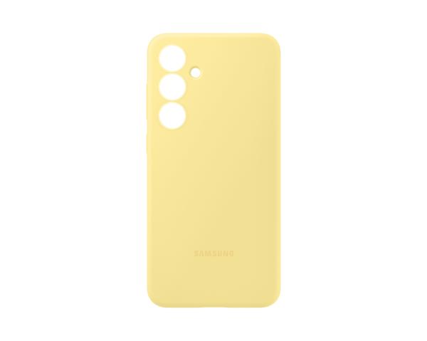 Samsung Silikónový zadný kryt pre Samsung Galaxy S24 FE Yellow 