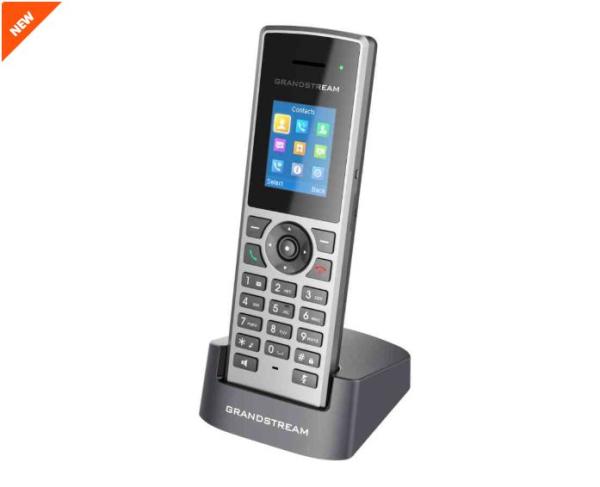 Grandstream DECT rúčka DP722, 1, 8" TFT bar. displej, 3.5mm jack, Micro-USB, 3cest. audiokonf.