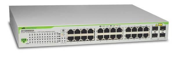 Allied Telesis 24xGB+4SFP Smart switch AT-GS950/ 24