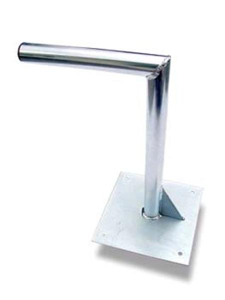 Satelitná konzola - pozink., plast. uzáver, 450mm