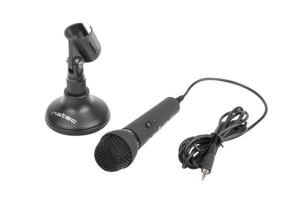 Mikrofón Natec Adder, 3, 5 mm jack 