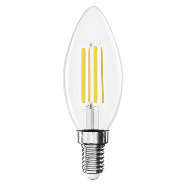 EMOS LED FLM CANDLE 3, 8 W (60 W) 806lm E14 WW A CLASS 