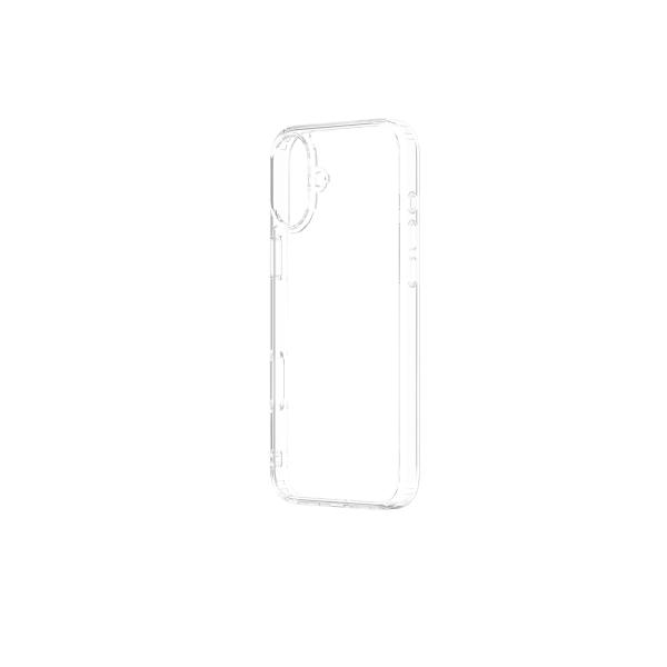 ER POWER CRYSTAL kryt pre iPhone 16 Plus - Priehľadný