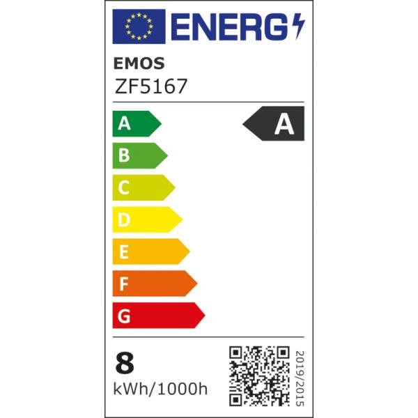 EMOS LED FLM A60 7, 2 W (100 W) 1521lm E27 WW A CLASS 