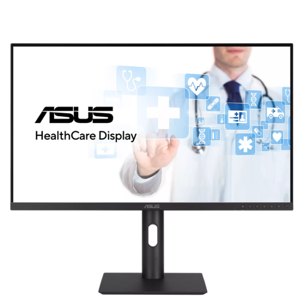 ASUS LCD 27" HA2741A HealthCare Monitor 2560 x 1440 75Hz USB-C,  HDMI,  DisplayPort Daisy-chain,  Ergonomic Stand