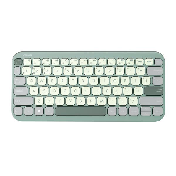 ASUS Marshmallow Keyboard KW100/ Bezdrôtová Bluetooth/ CZ- SK layout/ Zelená