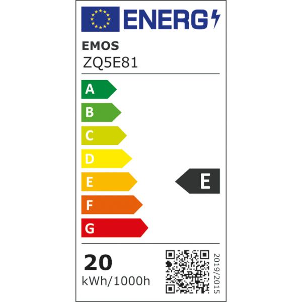 EMOS LED CLS A80 20W (150W) 2452lm E27 WW 