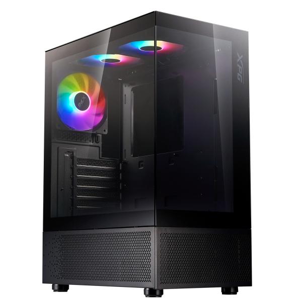 Adata XPG INVADER X MINI/ Midi Tower/ Transpar./ Čierna 