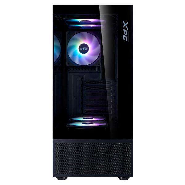 Adata XPG INVADER X MINI/ Midi Tower/ Transpar./ Čierna 