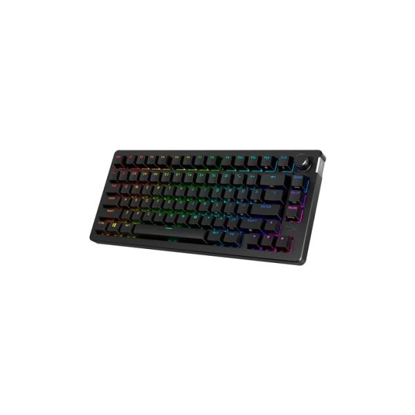 HyperX Alloy Rise 75/ Bezdrôtová USB + Bluetooth/ Čierna 