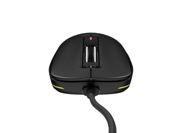 Genesis herná myš KRYPTON 660/ Herná/ Optická/ 12 000 DPI/ Drôtové USB-A/ Čierna 