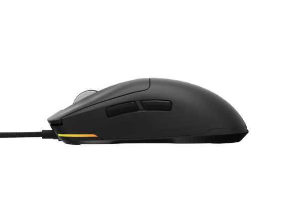 Genesis herná myš KRYPTON 660/ Herná/ Optická/ 12 000 DPI/ Drôtové USB-A/ Čierna 