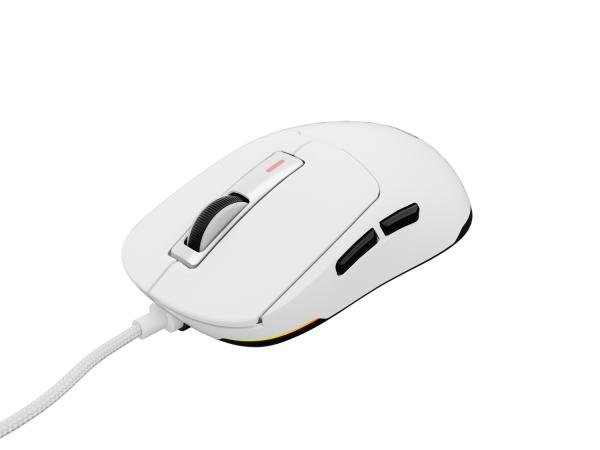 Genesis herná myš KRYPTON 660/ Herná/ Optická/ 12 000 DPI/ Drôtové USB-A/ Biela 