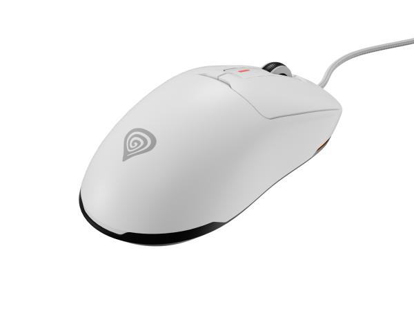 Genesis herná myš KRYPTON 660/ Herná/ Optická/ 12 000 DPI/ Drôtové USB-A/ Biela 