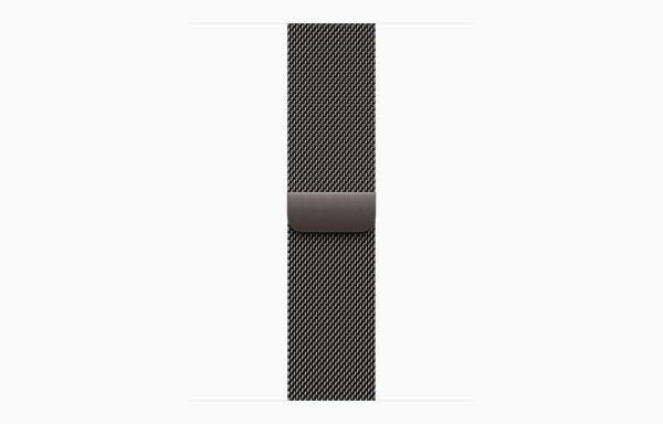 Apple Watch Series 10 GPS + Cellular 42mm Slate Titanium Case with Slate Milanese Loop 