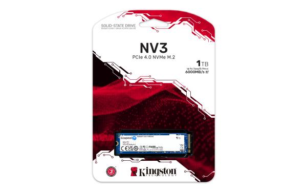 Kingston NV3/ 1TB/ SSD/ 0/ M.2 NVMe/ 5R 